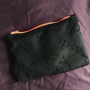Black Ipsy Case (orange)